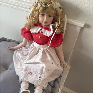 Marie Osmond Collectable Porcelain Doll